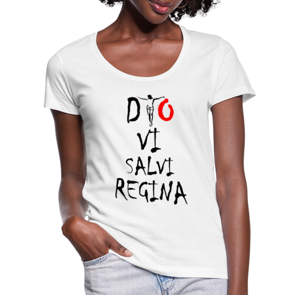 T-shirt col U Dio Vi Salvi Regina - Ochju Ochju SPOD T-shirt col U Femme T-shirt col U Dio Vi Salvi Regina