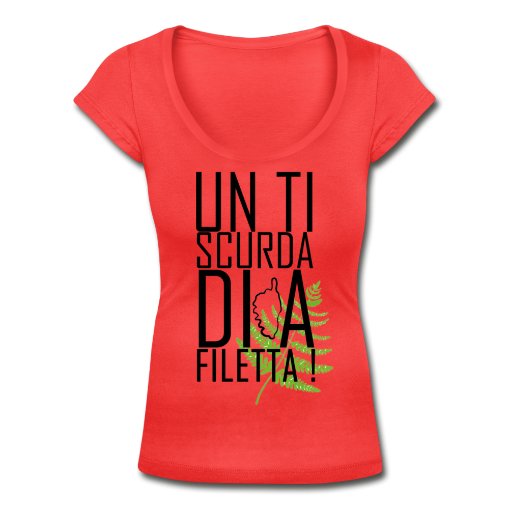 T-shirt col U A Filetta ! - Ochju Ochju SPOD T-shirt col U Femme T-shirt col U A Filetta !