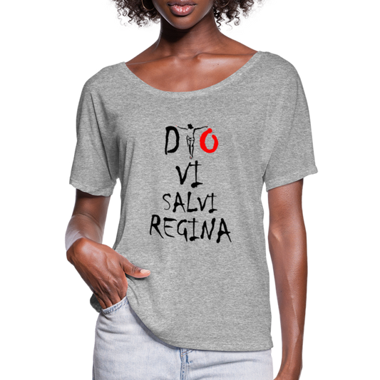 T-shirt manches chauve-souris Dio Vi Salvi Regina - Ochju Ochju SPOD T-shirt manches chauve-souris Femme Bella + Canvas T-shirt manches chauve-souris Dio Vi Salvi Regina