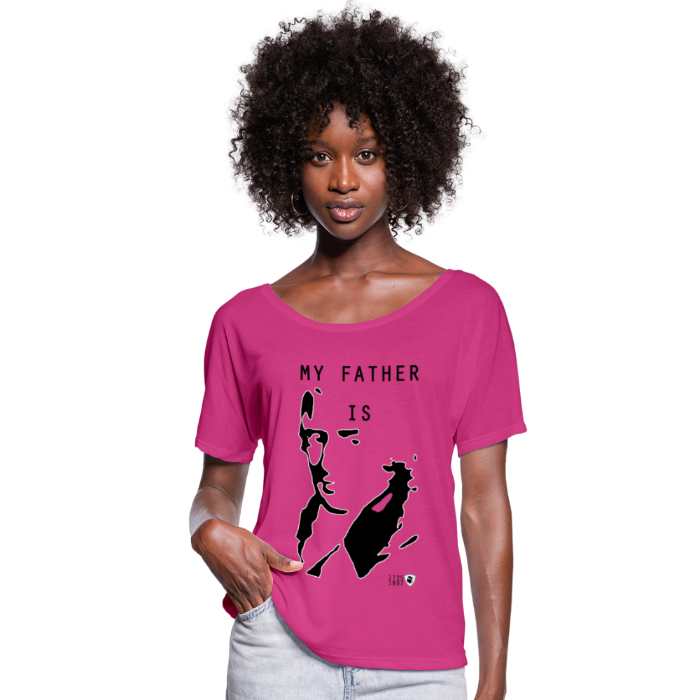 T-shirt manches chauve-souris My Father is Paoli - Ochju Ochju SPOD T-shirt manches chauve-souris Femme Bella + Canvas T-shirt manches chauve-souris My Father is Paoli