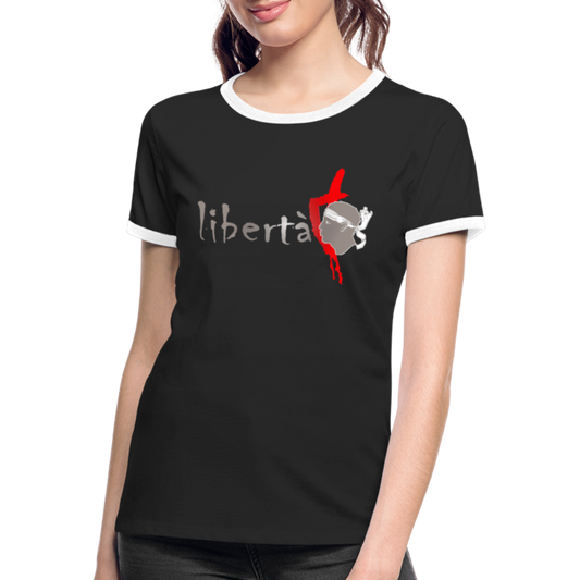 T-shirt contrasté Libertà - Ochju Ochju SPOD T-shirt contrasté Femme T-shirt contrasté Libertà