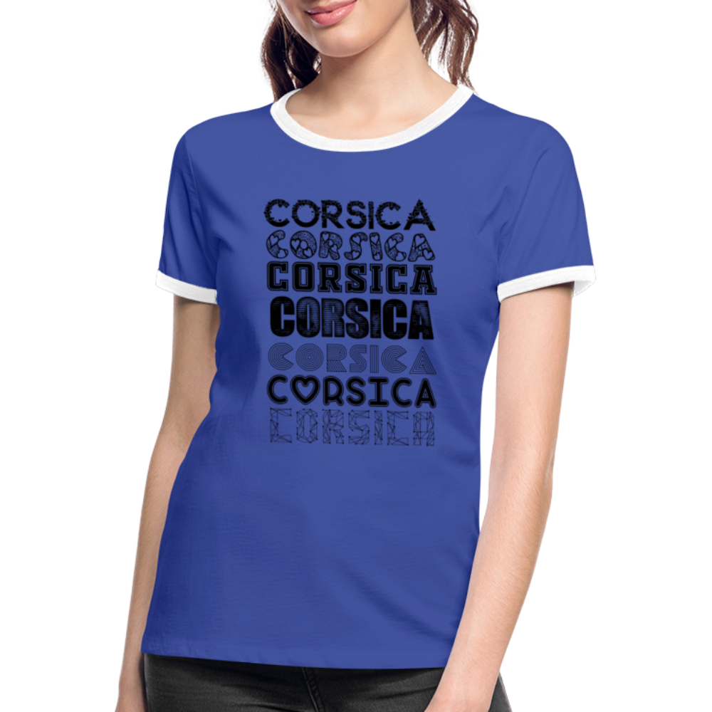 T-shirt contrasté Corsica - Ochju Ochju SPOD T-shirt contrasté Femme T-shirt contrasté Corsica