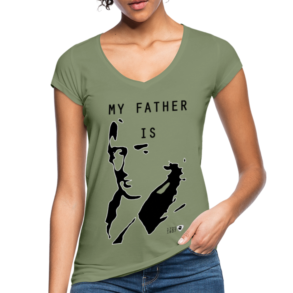 T-shirt vintage My Father is Paoli - Ochju Ochju olive / S SPOD T-shirt vintage Femme T-shirt vintage My Father is Paoli