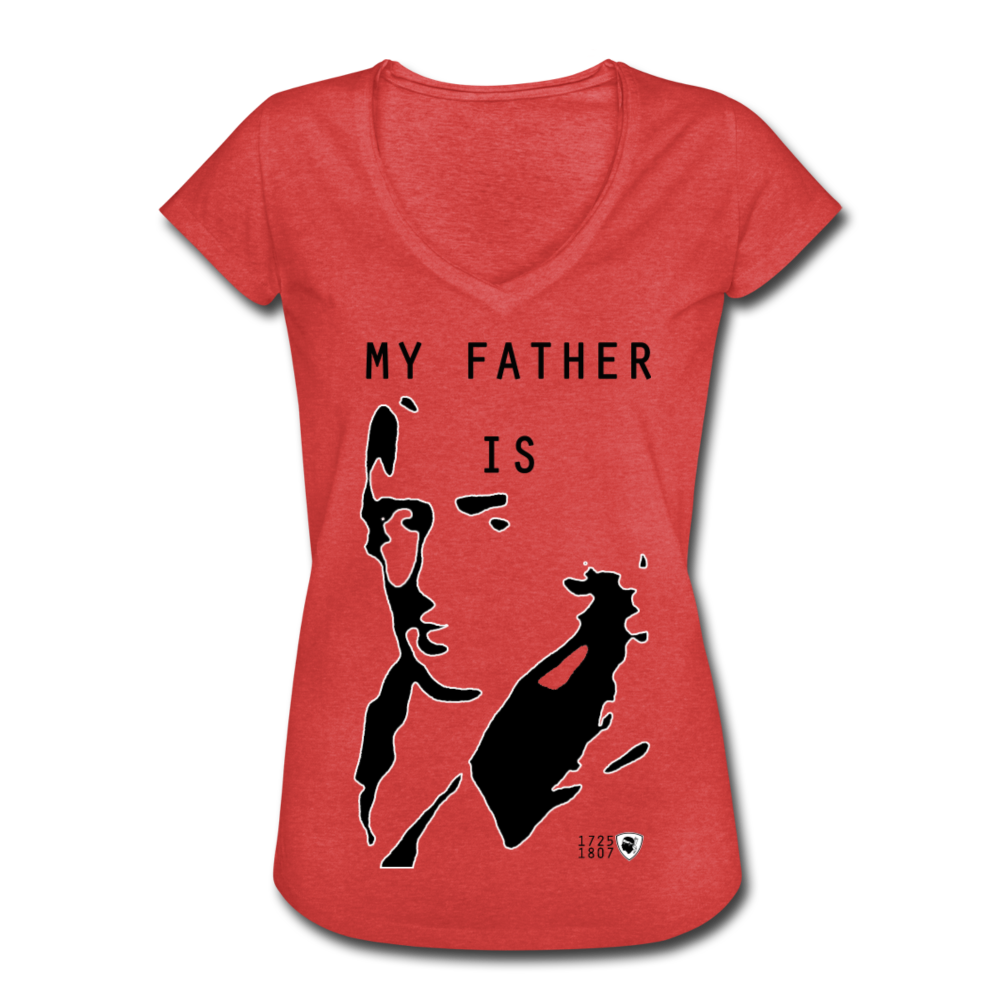 T-shirt vintage My Father is Paoli - Ochju Ochju rouge chiné / S SPOD T-shirt vintage Femme T-shirt vintage My Father is Paoli