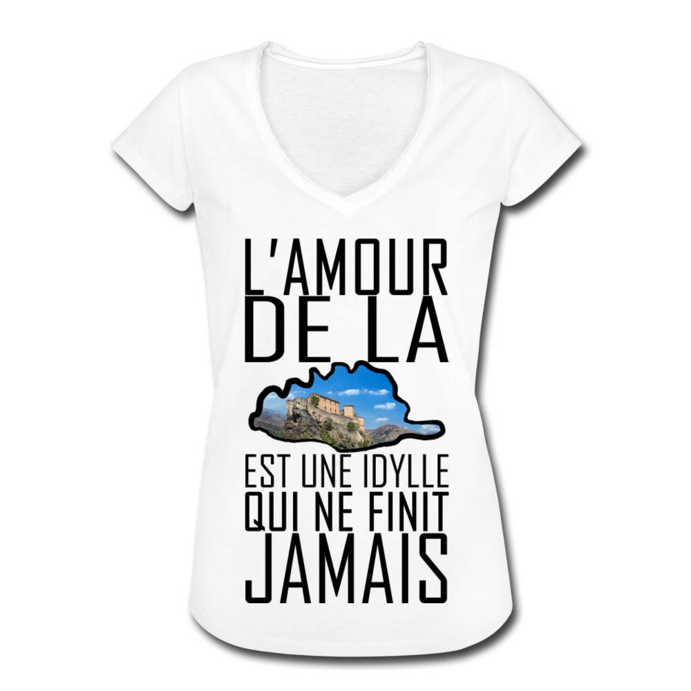 T-shirt vintage L'Amour de la Corse - Ochju Ochju SPOD T-shirt vintage Femme T-shirt vintage L'Amour de la Corse