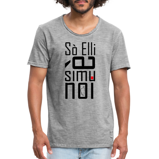 T-shirt vintage Simu Noï - Ochju Ochju vintage gris / S SPOD T-shirt vintage Homme T-shirt vintage Simu Noï