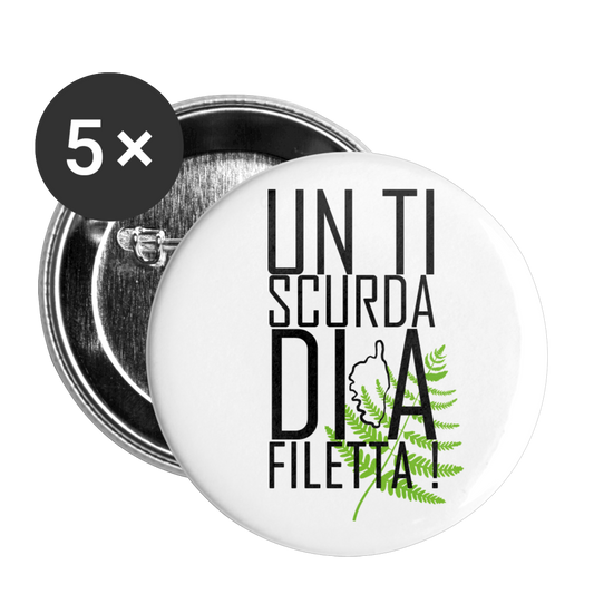 Lot de 5 badges A Filetta ! - Ochju Ochju taille unique SPOD Lot de 5 moyens badges (32 mm) Lot de 5 badges A Filetta !
