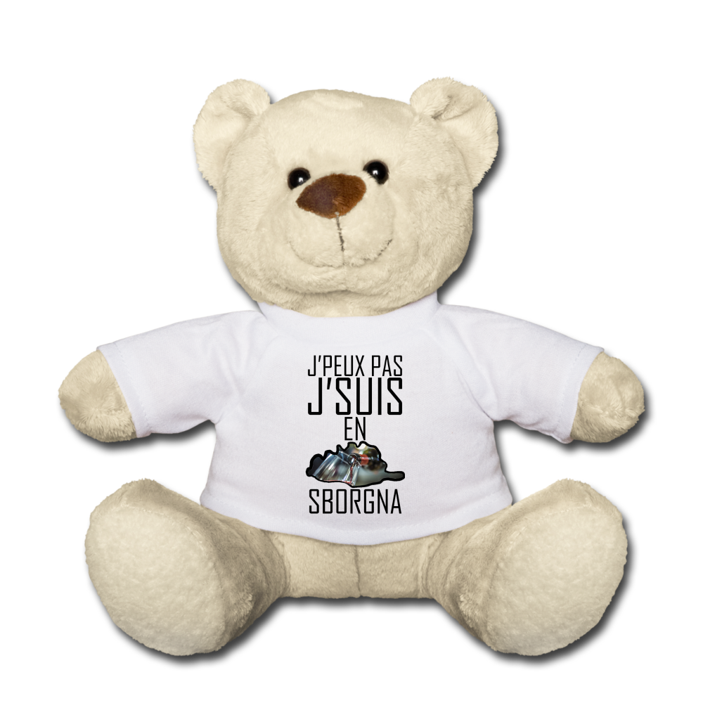 Nounours J'Suis en Sborgna - Ochju Ochju blanc SPOD Nounours Nounours J'Suis en Sborgna