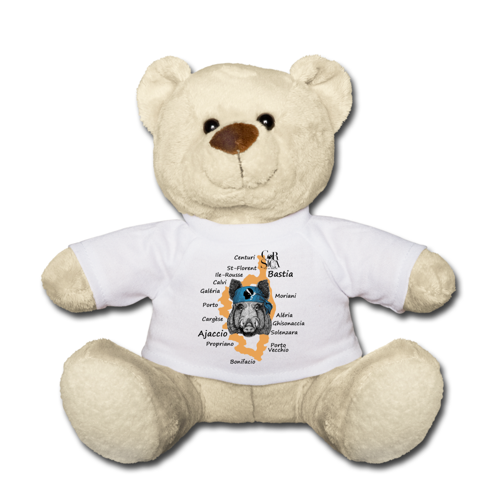 Nounours Sanglier Corse - Ochju Ochju blanc SPOD Nounours Nounours Sanglier Corse