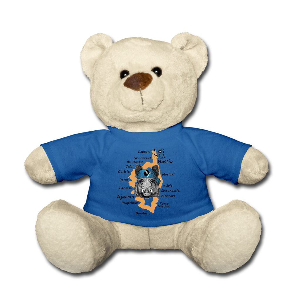 Nounours Sanglier Corse - Ochju Ochju bleu roi SPOD Nounours Nounours Sanglier Corse