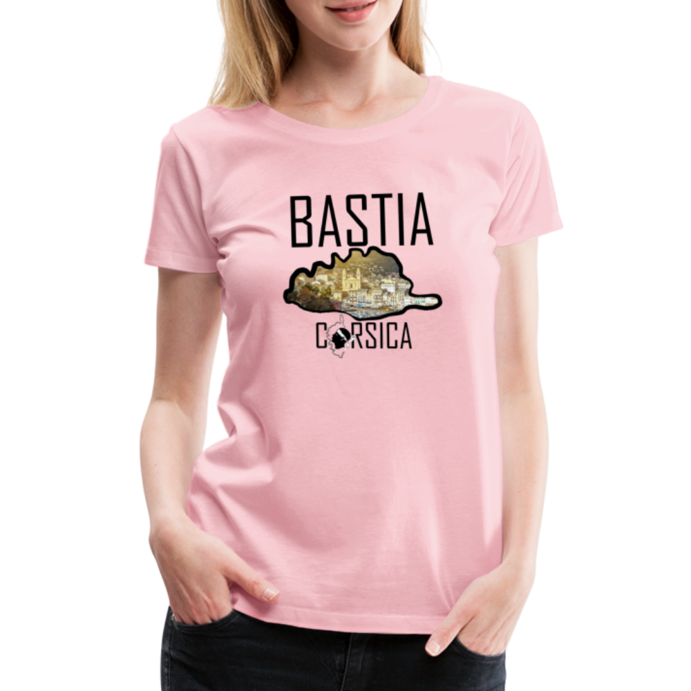 T-shirt Premium Bastia Corsica - Ochju Ochju rose liberty / S SPOD T-shirt Premium Femme T-shirt Premium Bastia Corsica