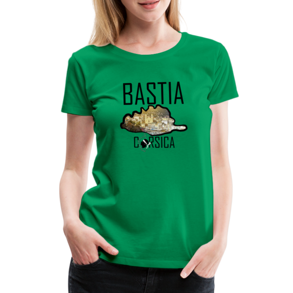 T-shirt Premium Bastia Corsica - Ochju Ochju vert / S SPOD T-shirt Premium Femme T-shirt Premium Bastia Corsica