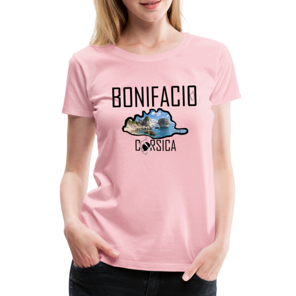 T-shirt Premium Bonifacio Corsica - Ochju Ochju rose liberty / S SPOD T-shirt Premium Femme T-shirt Premium Bonifacio Corsica