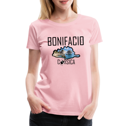T-shirt Premium Bonifacio Corsica - Ochju Ochju rose liberty / S SPOD T-shirt Premium Femme T-shirt Premium Bonifacio Corsica