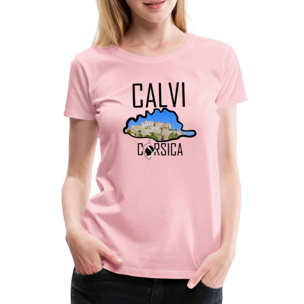 T-shirt Premium Calvi Corsica - Ochju Ochju rose liberty / S SPOD T-shirt Premium Femme T-shirt Premium Calvi Corsica