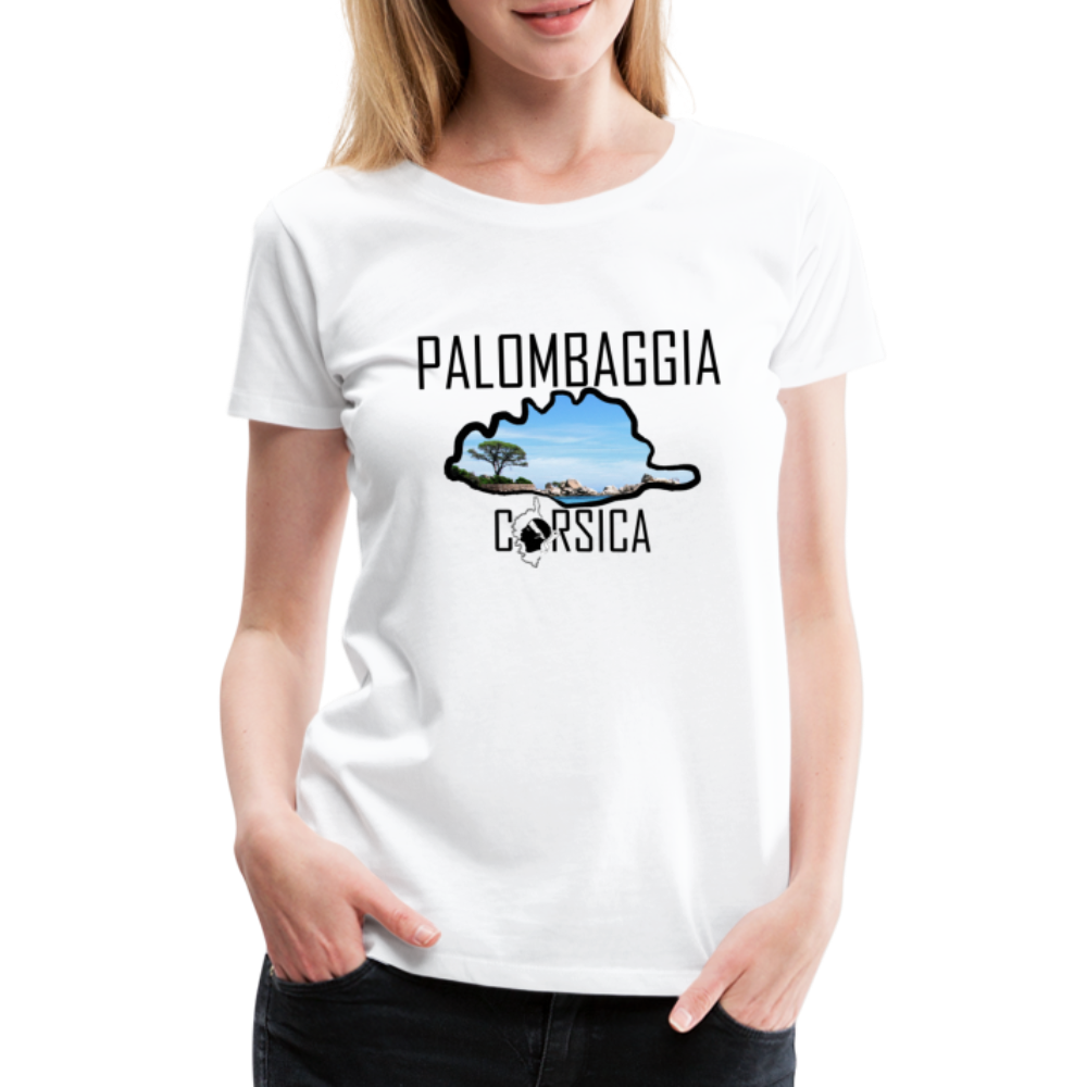T-shirt Premium Palombaggia Corsica - Ochju Ochju blanc / S SPOD T-shirt Premium Femme T-shirt Premium Palombaggia Corsica