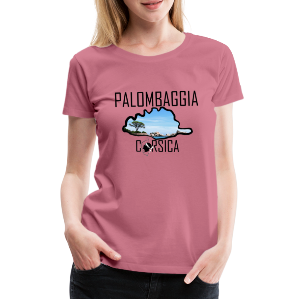 T-shirt Premium Palombaggia Corsica - Ochju Ochju mauve / S SPOD T-shirt Premium Femme T-shirt Premium Palombaggia Corsica