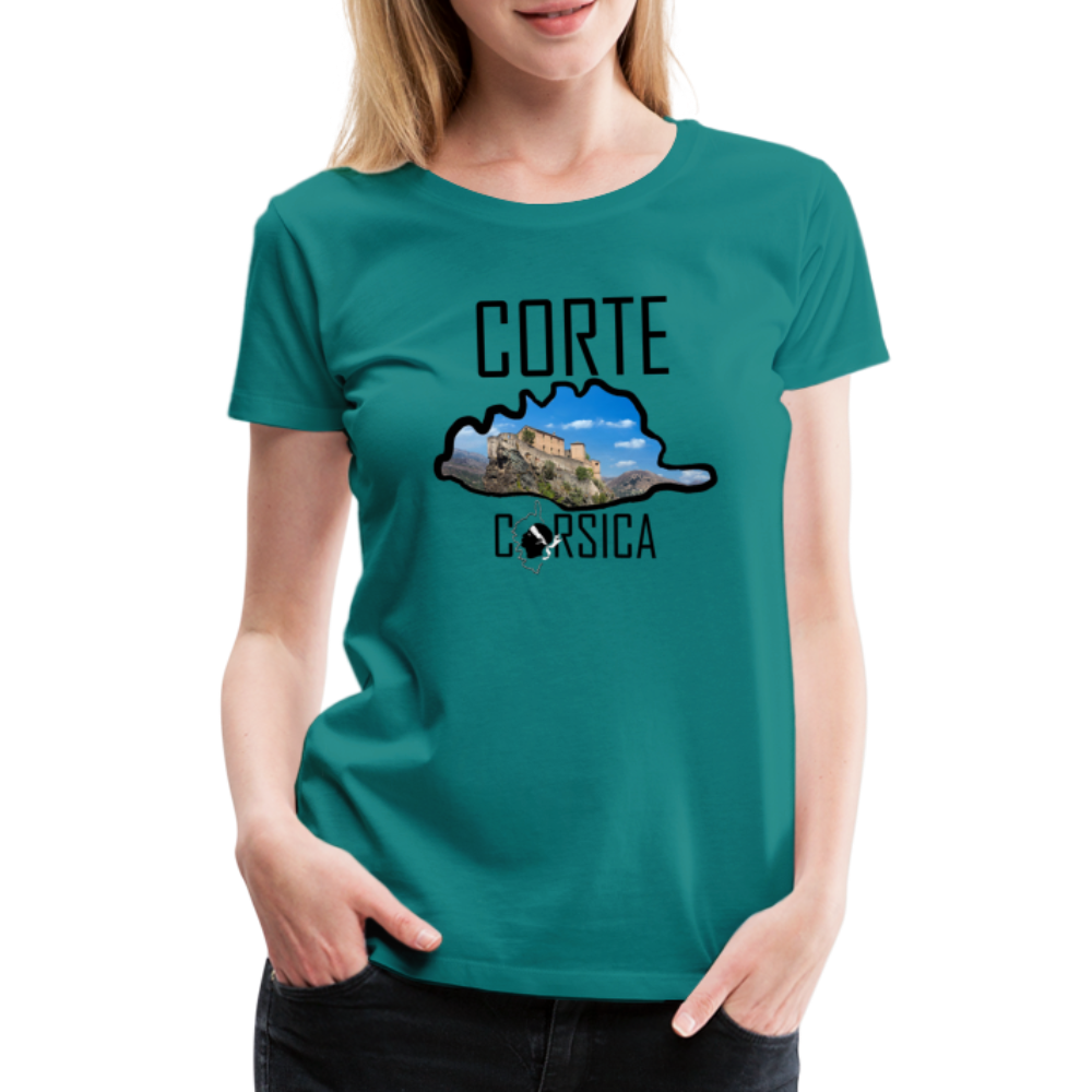 T-shirt Premium Corte Corsica - Ochju Ochju bleu diva / S SPOD T-shirt Premium Femme T-shirt Premium Corte Corsica