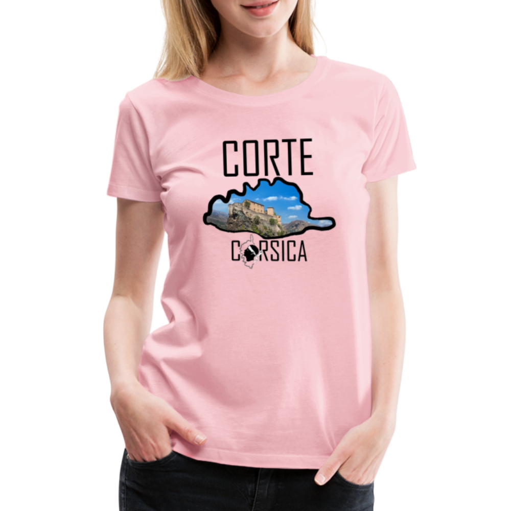 T-shirt Premium Corte Corsica - Ochju Ochju rose liberty / S SPOD T-shirt Premium Femme T-shirt Premium Corte Corsica