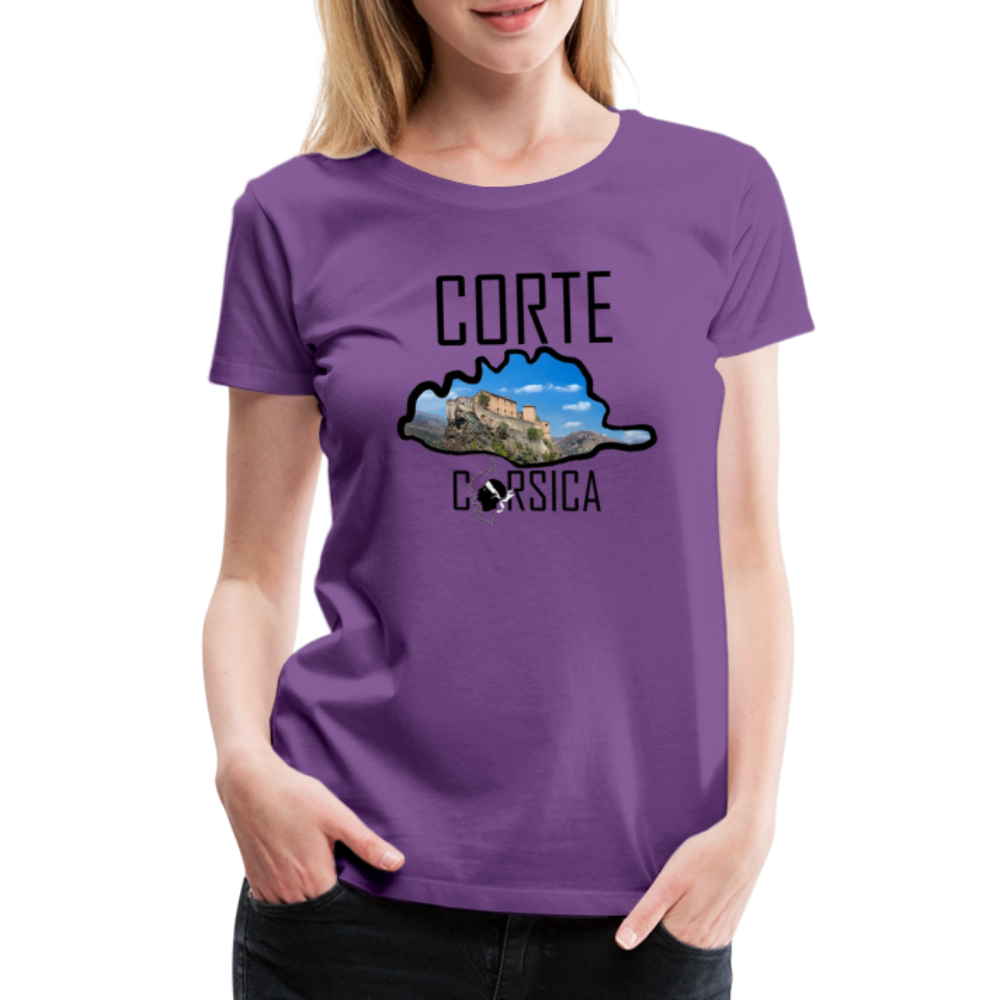 T-shirt Premium Corte Corsica - Ochju Ochju violet / S SPOD T-shirt Premium Femme T-shirt Premium Corte Corsica