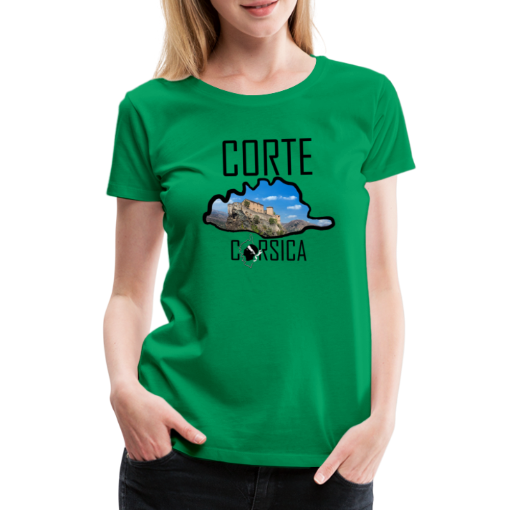 T-shirt Premium Corte Corsica - Ochju Ochju vert / S SPOD T-shirt Premium Femme T-shirt Premium Corte Corsica