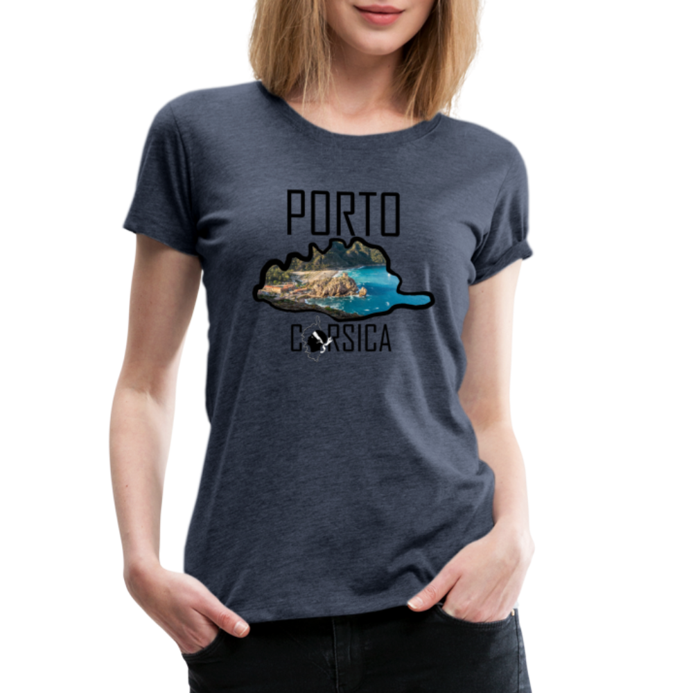 T-shirt Premium Porto Corsica - Ochju Ochju bleu chiné / S SPOD T-shirt Premium Femme T-shirt Premium Porto Corsica