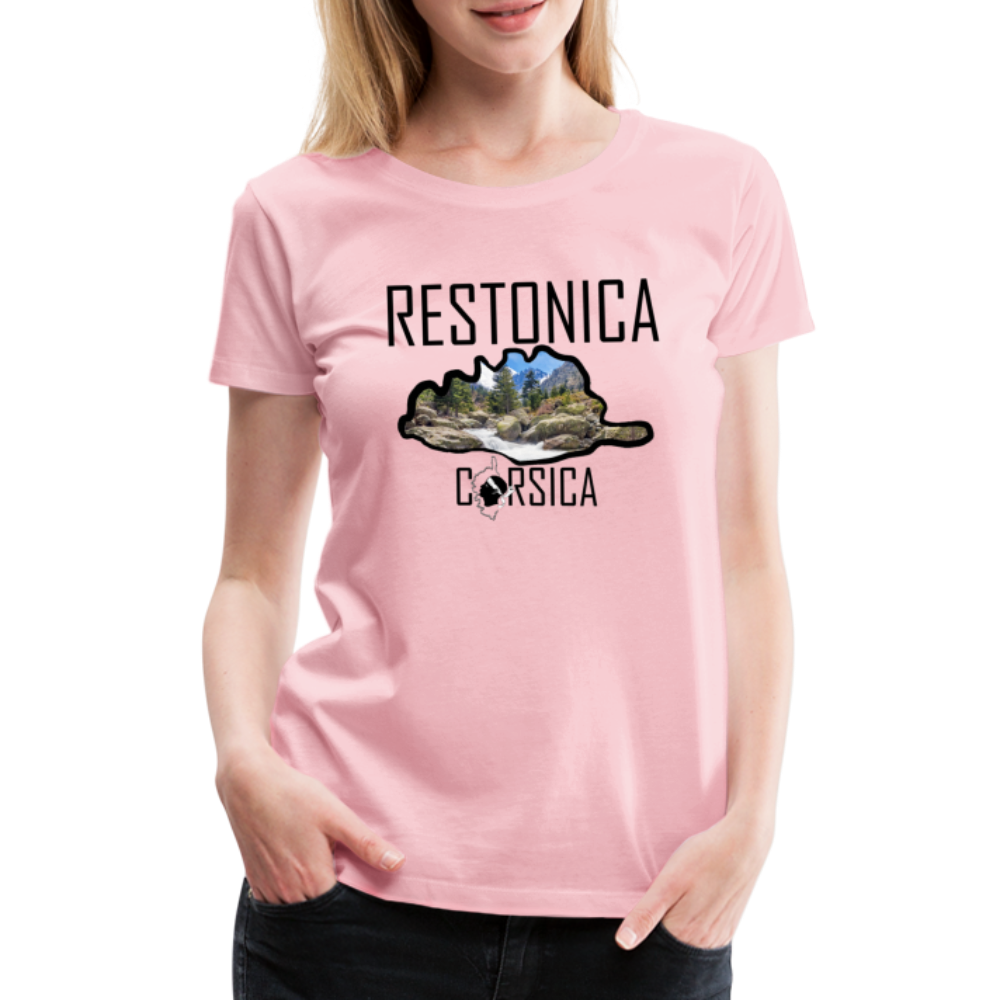T-shirt Premium La Restonica Corsica - Ochju Ochju rose liberty / S SPOD T-shirt Premium Femme T-shirt Premium La Restonica Corsica