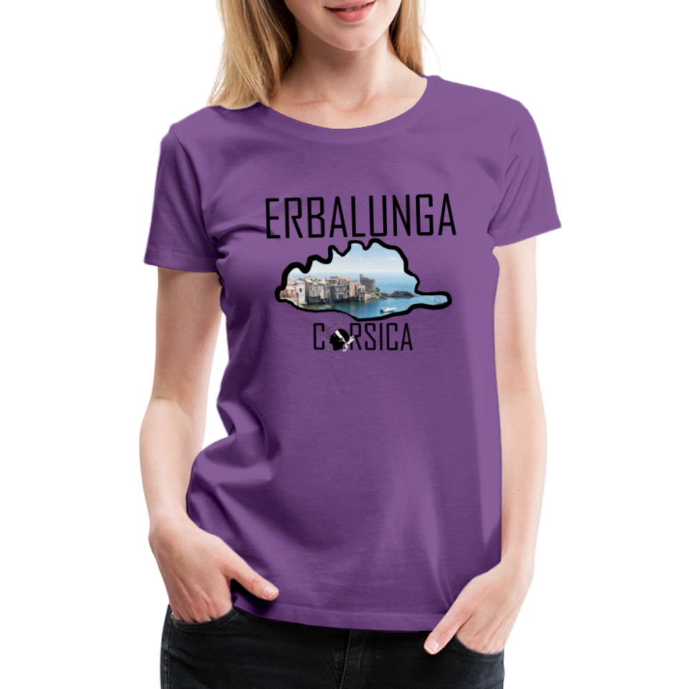 T-shirt Premium Erbalunga Corsica - Ochju Ochju violet / S SPOD T-shirt Premium Femme T-shirt Premium Erbalunga Corsica
