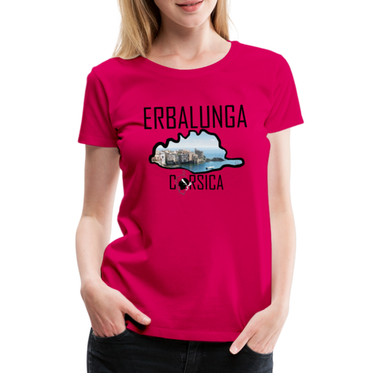 T-shirt Premium Erbalunga Corsica - Ochju Ochju rubis / S SPOD T-shirt Premium Femme T-shirt Premium Erbalunga Corsica