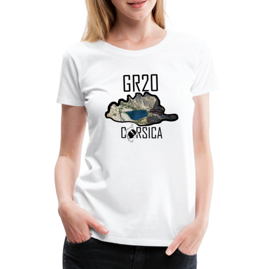 T-shirt Premium GR20 Corsica - Ochju Ochju blanc / S SPOD T-shirt Premium Femme T-shirt Premium GR20 Corsica