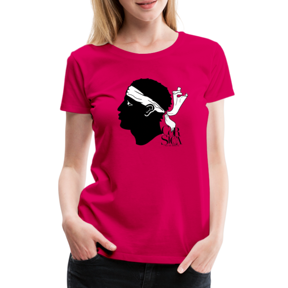 T-shirt Premium Tête de Maure - Ochju Ochju rubis / S SPOD T-shirt Premium Femme T-shirt Premium Tête de Maure