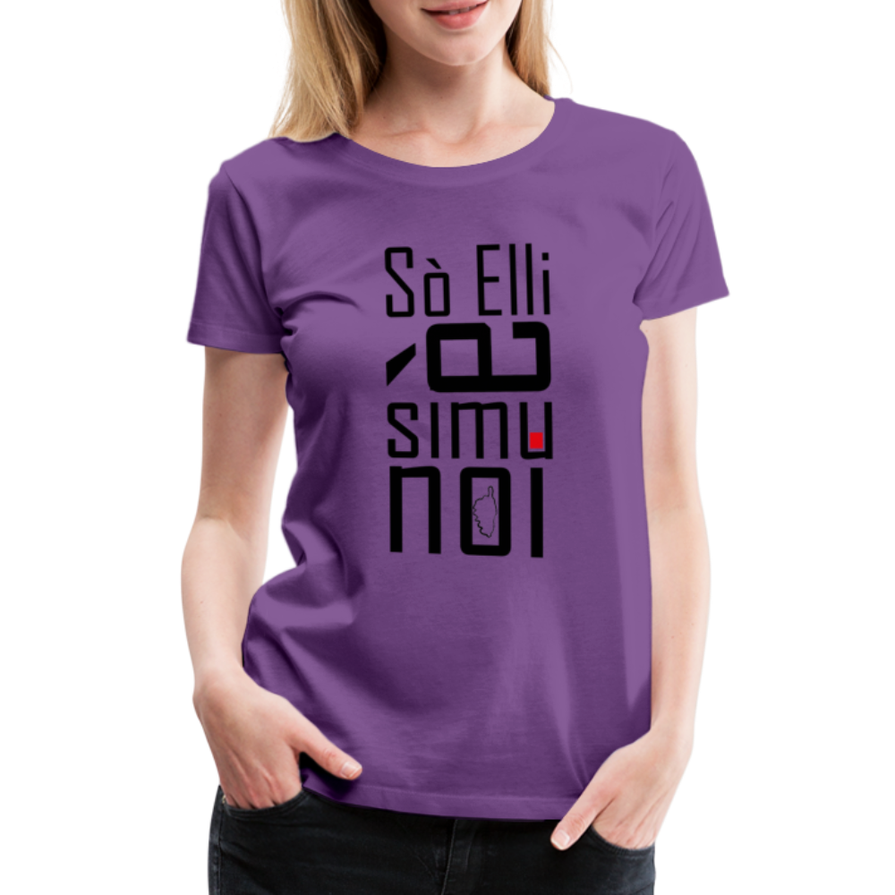 T-shirt Premium Simu Noi - Ochju Ochju violet / S SPOD T-shirt Premium Femme T-shirt Premium Simu Noi