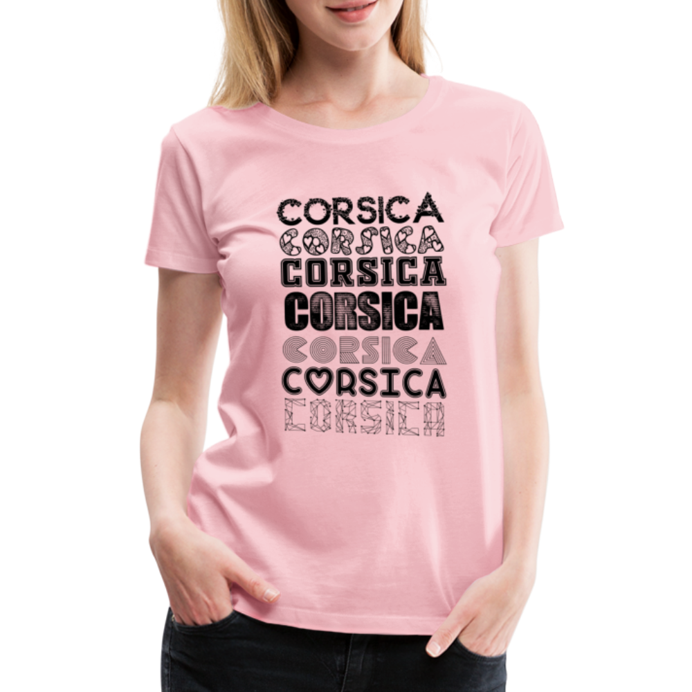 T-shirt Premium Corsica - Ochju Ochju rose liberty / S SPOD T-shirt Premium Femme T-shirt Premium Corsica