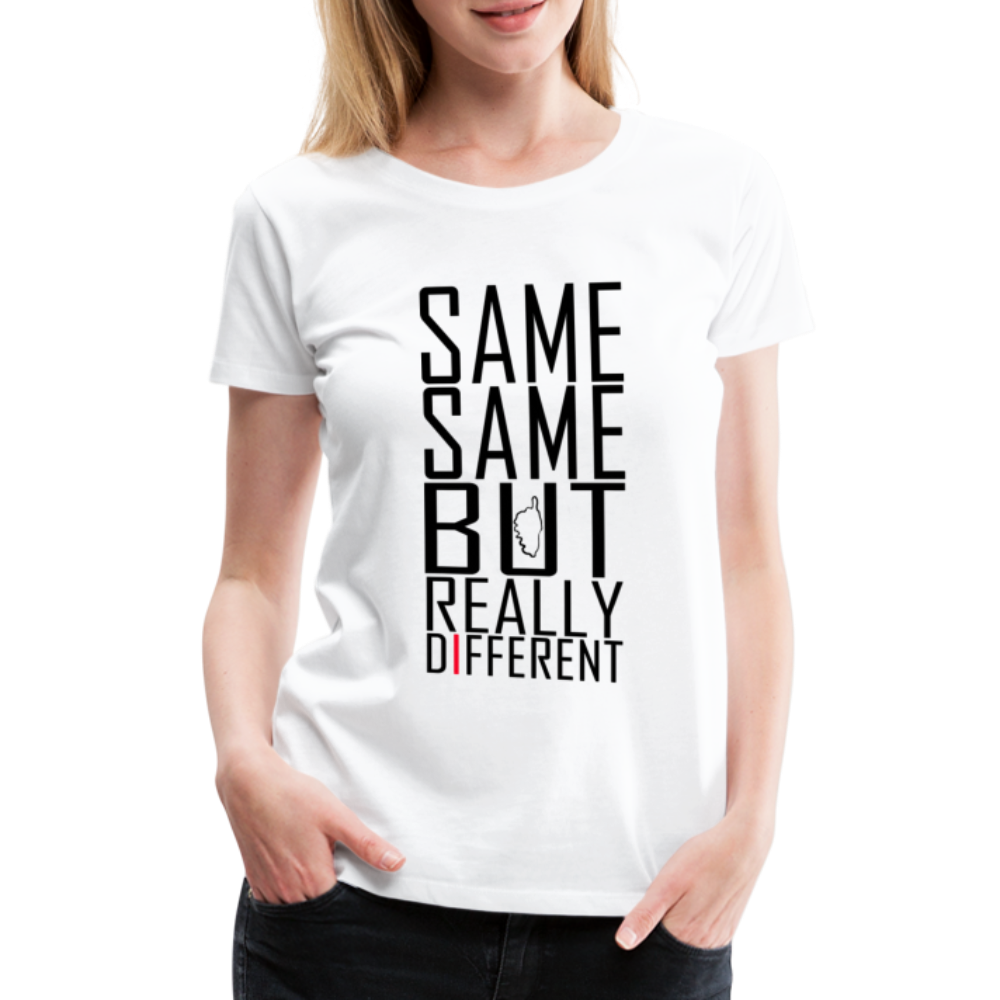 T-shirt Premium Same Same - Ochju Ochju blanc / S SPOD T-shirt Premium Femme T-shirt Premium Same Same