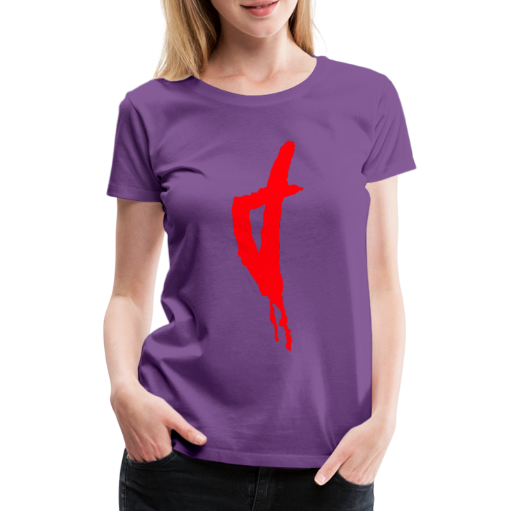T-shirt Premium Corse Rouge - Ochju Ochju violet / S SPOD T-shirt Premium Femme T-shirt Premium Corse Rouge
