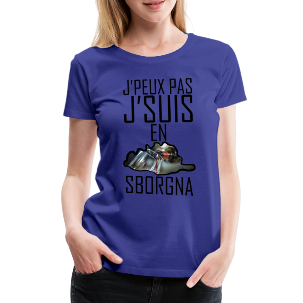 T-shirt Premium En Sborgna ! - Ochju Ochju bleu roi / S SPOD T-shirt Premium Femme T-shirt Premium En Sborgna !