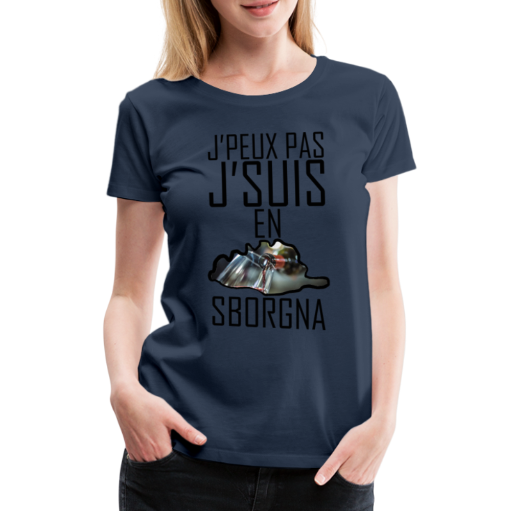 T-shirt Premium En Sborgna ! - Ochju Ochju bleu marine / S SPOD T-shirt Premium Femme T-shirt Premium En Sborgna !