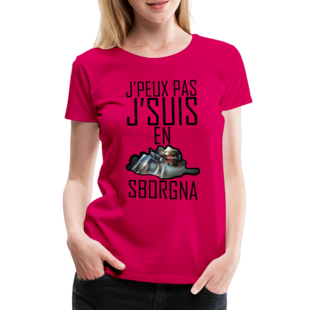 T-shirt Premium En Sborgna ! - Ochju Ochju rubis / S SPOD T-shirt Premium Femme T-shirt Premium En Sborgna !