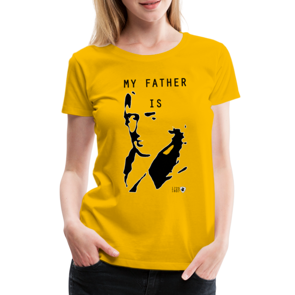 T-shirt Premium My Father is Paoli - Ochju Ochju jaune soleil / S SPOD T-shirt Premium Femme T-shirt Premium My Father is Paoli