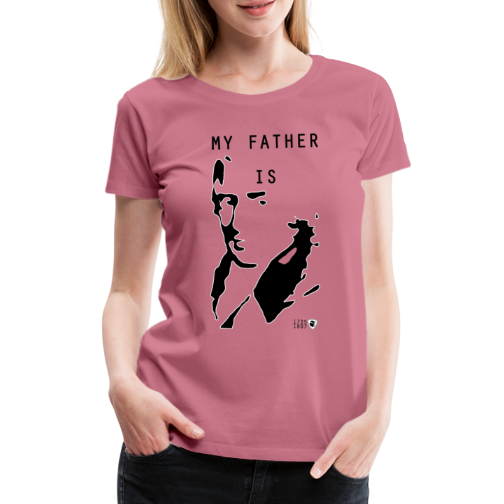 T-shirt Premium My Father is Paoli - Ochju Ochju mauve / S SPOD T-shirt Premium Femme T-shirt Premium My Father is Paoli