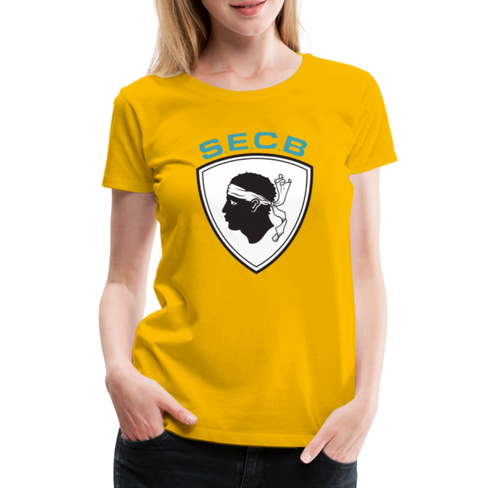 T-shirt Premium SEC Bastia - Ochju Ochju jaune soleil / S SPOD T-shirt Premium Femme T-shirt Premium SEC Bastia