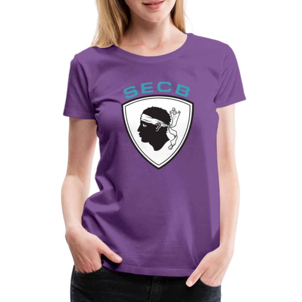 T-shirt Premium SEC Bastia - Ochju Ochju violet / S SPOD T-shirt Premium Femme T-shirt Premium SEC Bastia