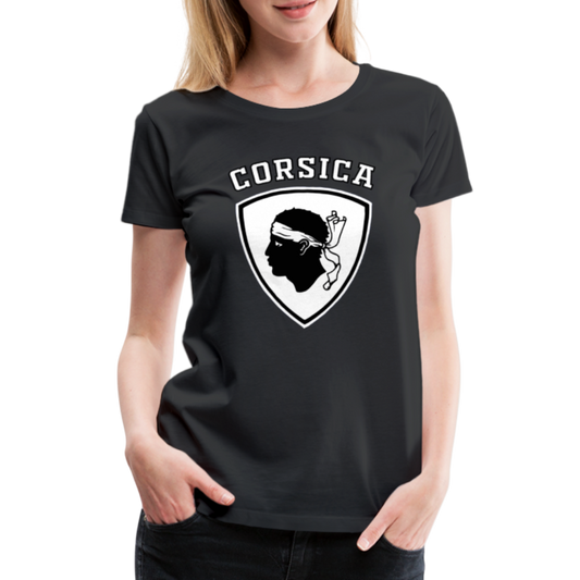 T-shirt Premium Blason Tête de Maure - Ochju Ochju noir / S SPOD T-shirt Premium Femme T-shirt Premium Blason Tête de Maure