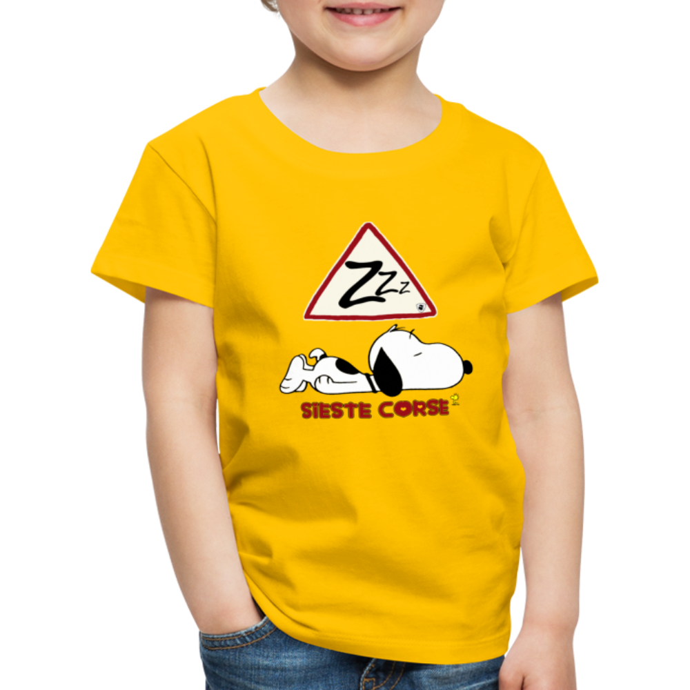 T-shirt Premium Enfant Sieste Corse - Ochju Ochju jaune soleil / 98/104 (2 ans) SPOD T-shirt Premium Enfant T-shirt Premium Enfant Sieste Corse