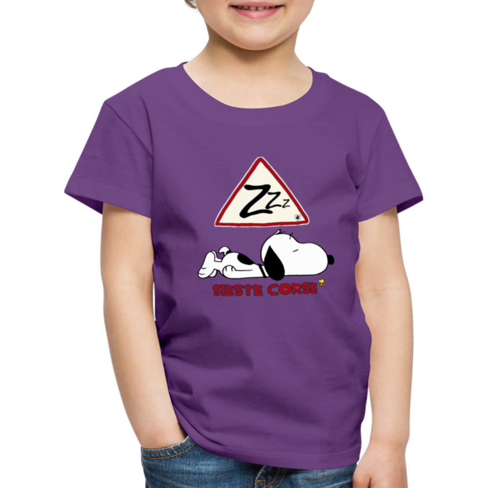 T-shirt Premium Enfant Sieste Corse - Ochju Ochju violet / 98/104 (2 ans) SPOD T-shirt Premium Enfant T-shirt Premium Enfant Sieste Corse