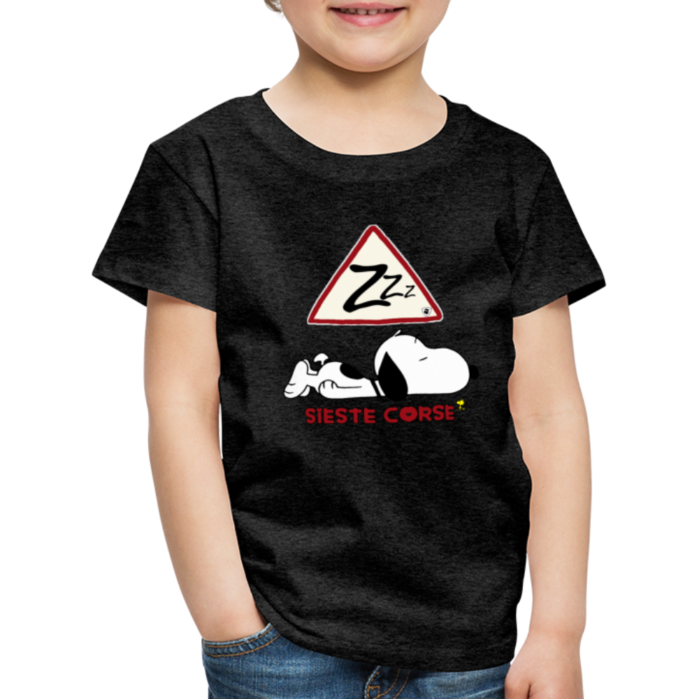 T-shirt Premium Enfant Sieste Corse - Ochju Ochju charbon / 98/104 (2 ans) SPOD T-shirt Premium Enfant T-shirt Premium Enfant Sieste Corse