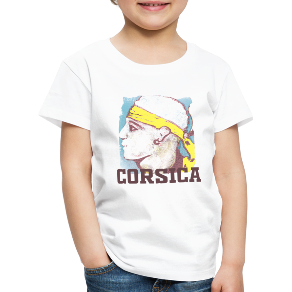 T-shirt Premium Enfant Tête de Maure - Ochju Ochju blanc / 98/104 (2 ans) SPOD T-shirt Premium Enfant T-shirt Premium Enfant Tête de Maure