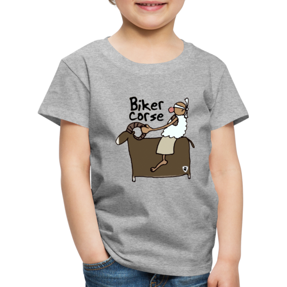 T-shirt Premium Enfant Biker Corsica - Ochju Ochju gris chiné / 98/104 (2 ans) SPOD T-shirt Premium Enfant T-shirt Premium Enfant Biker Corsica