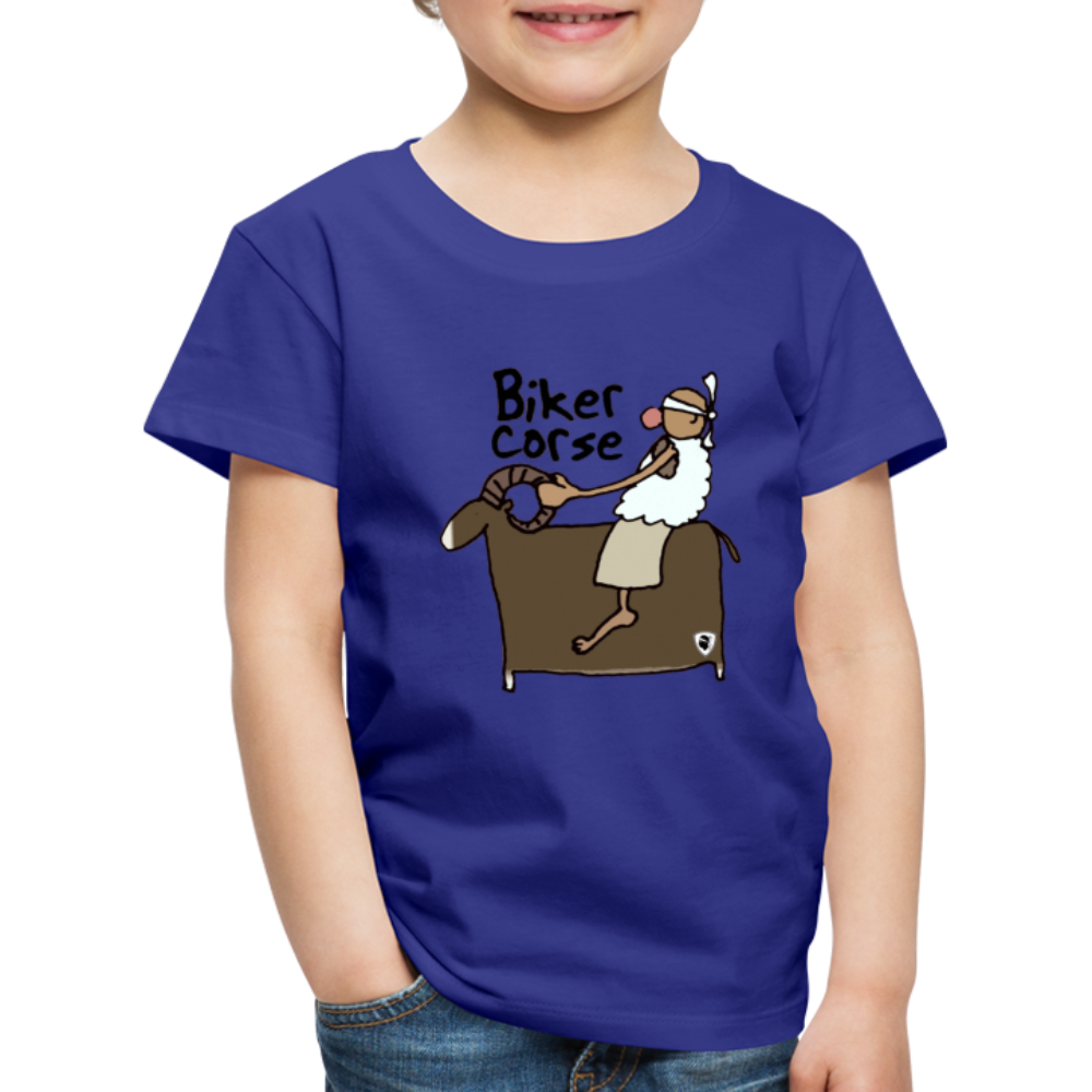 T-shirt Premium Enfant Biker Corsica - Ochju Ochju bleu roi / 98/104 (2 ans) SPOD T-shirt Premium Enfant T-shirt Premium Enfant Biker Corsica