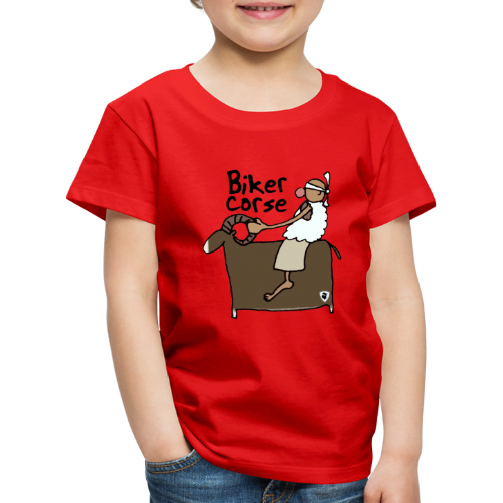 T-shirt Premium Enfant Biker Corsica - Ochju Ochju rouge / 98/104 (2 ans) SPOD T-shirt Premium Enfant T-shirt Premium Enfant Biker Corsica